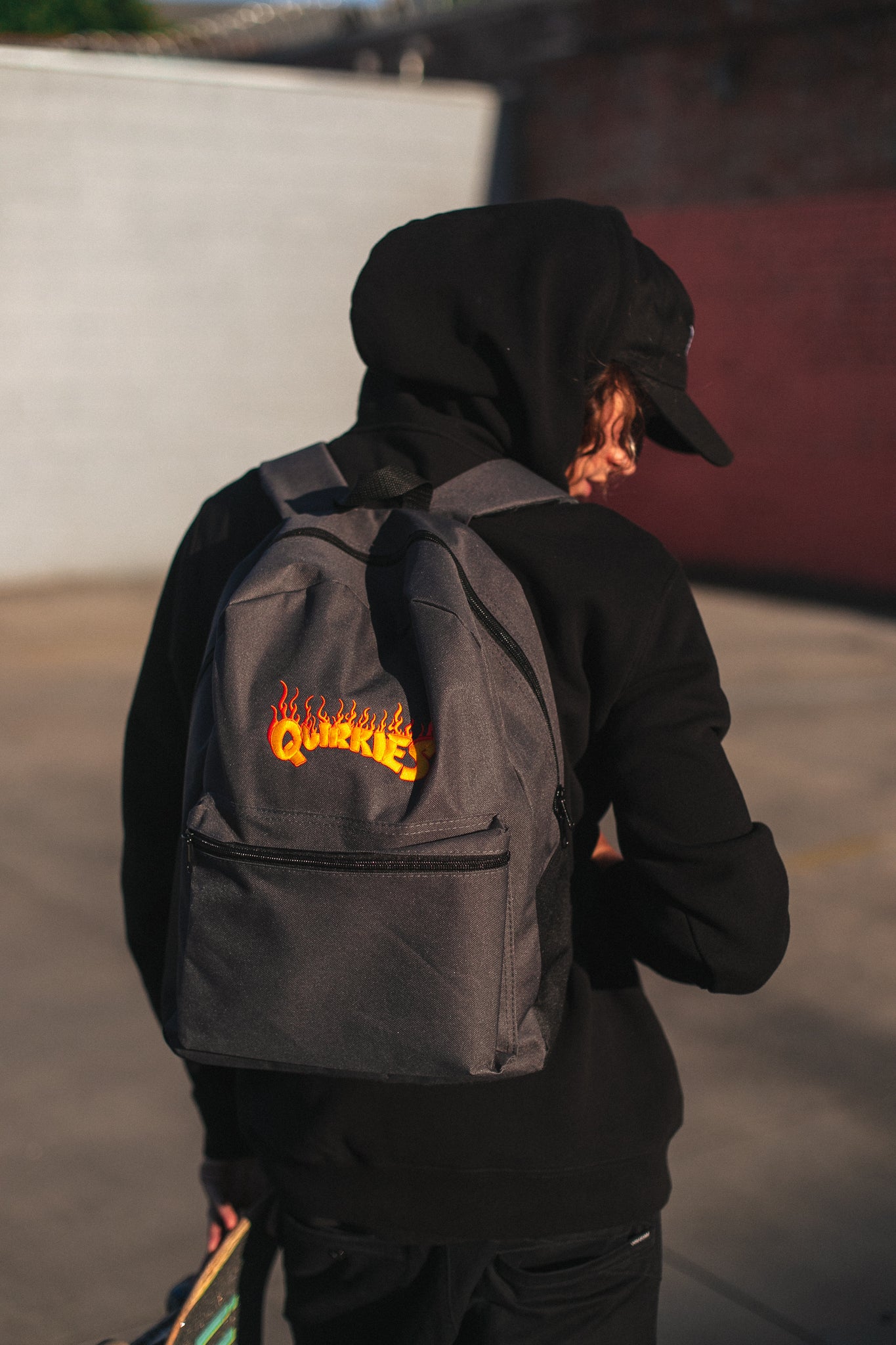 Flame Trash Backpack